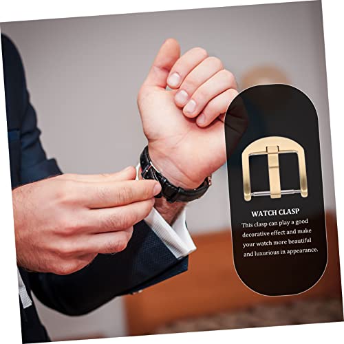 Hebilla de correa de reloj resistente pieza de reloj profesional para recambio de cierres 5