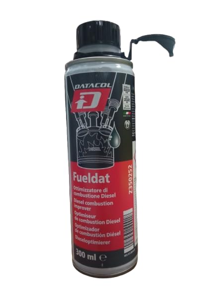 DataFuel Aditivo Limpiador de Combustible Diésel, Optimizador de Rendimiento, Limpia Inyectores, Reduce Depósitos, 250 ml