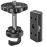 EVUMO Ball Head Conversion Kit for BOG DeathGrip Tripod, All Metal Ball Head Converter Adapter and Arca Swiss Saddle Mount Plate Complete Kit Combo for BOG Shooting Tripod
