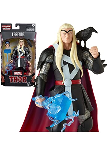 Thor Heraldo de Galactus Marvel Legends, figura articulada de 15 cm con 6 accesorios 4