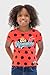 Miraculous Ladybug Big Girls 2 Pack T-Shirts Polka Dots Black/Red 10-12