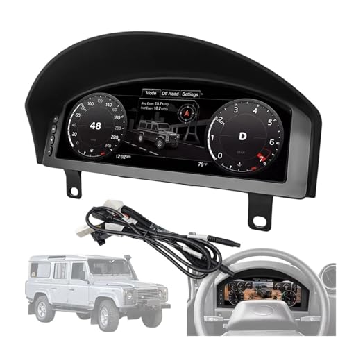 Tablero LCD de 12,3 pulgadas para Land Rover Defender 2012-2016 velocímetro digital 2