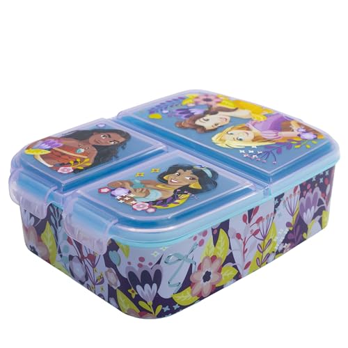Boîte à déjeuner pour enfant multiple avec 3 compartiments Disney Princesses
