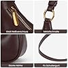 GSenhui Kleine Handtasche Damen Y2K Schultertasche Klein Elegant Hobo Shoulder Bag Women PU Leder Umhängetasche Vintage für Frauen Reisen #4