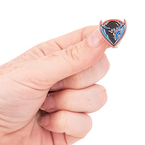 Image of Desert Cactus DePaul University Lapel Pin DPU Blue Demons Made of Metal for Formal Wear, Bag and Hat Jewelry, and Tie Tack (Pin A)
