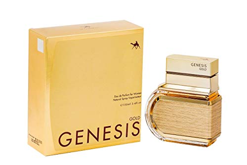 Genesis Gold By Emper Edp for Women 3.4 Oz ''New in Sealed Box''