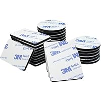 Caremore 30 Stück doppelseitiges Klebeband, doppelseitig, extra stark, starker Klebstoff, doppelseitig, extra stark (30)