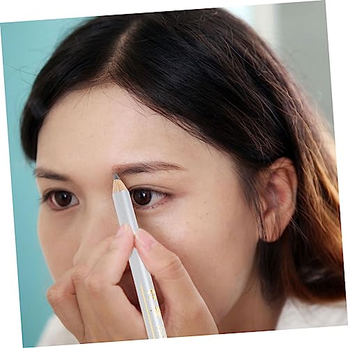 Set de 10 lápices de cejas impermeables con sacapuntas miniatura 4