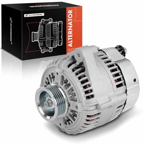 A-Premium Alternator, 12V 120A 5-Groove Pulley CW, Compatible with Jaguar by A-premium - Used condition - CA$117.36