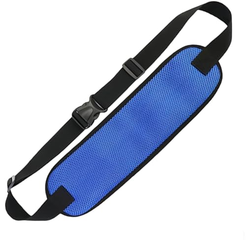 Cinturon Silla de Ruedas,Cinturón Abdominal de seguridad Silla de Ruedas,Correas Seguridad Silla Ruedas,Cinturón de Sujeción Pélvico para Silla de Ruedas,Correa de Regazo para Silla de Ruedas,Azul