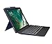 Price comparison product image Logitech Slim Combo iPad Case with Detachable Keyboard, For iPad Air 3rd Generation (A2152, A2123, A2153, A2154) & iPad Pro 10.5 Inch 2nd Generation (A1701, A1709, A1852), QWERTZ German Layout - Blue