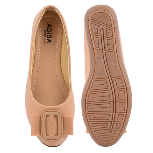 Image of Women Girls Slip On Ballet Flats