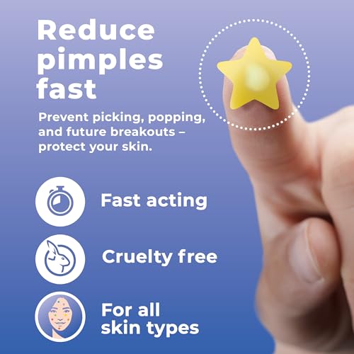 PatchRx Star Pimple Patches for Face (240 Patches) with Hydrocolloid Only, Cute Acne Patches, Star Patches for Teens and Adults Zit Patches Stickers for Face, Fun Blemish Patches - Thumbnail 4