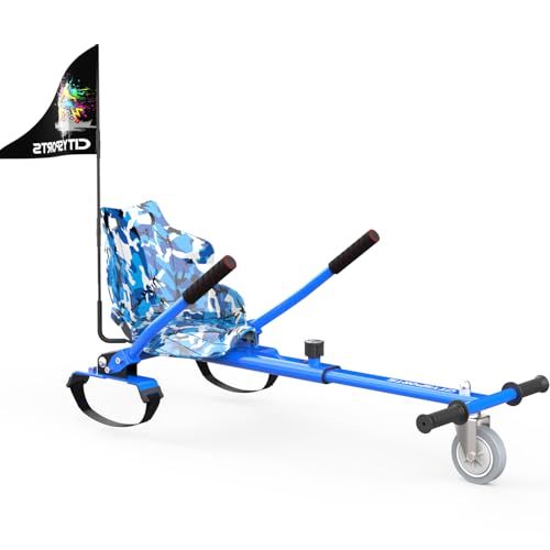 Hoverboards Go Kart, Hoverboards mit Sitzaufsatz Hoverkart,- Verstellbarer Hoverkart-Sitz für elektrische selbstbalancierende Scooter - Passend für alle Hoverboard-Größen - 6,5', 8' und 10'