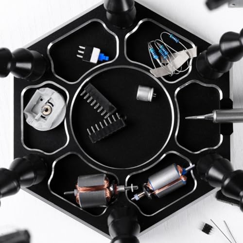 Outil de soudage multifonction flexible et pince troisième main pour support de circuit imprimé PCB - 7