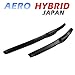 Produktbild AERO HYBRID TOP QULITÄT 600 / 450 Scheibenwischer Hakenbefestigung - BLACK LINE EDITION