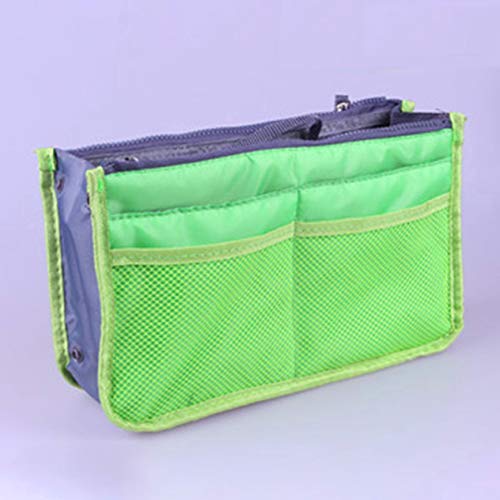 EdBerk74 Multifuncional Engrosado Estuche de Almacenamiento para Viaje Costmetic Bolsa portátil Caja Organizador de Doble Cremallera Bolso