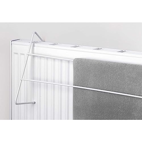 Shop4allsorts Set Of 2 Radiator Clothes Airers 2 Bar Small Space Compact Towel Airer Drying Rack