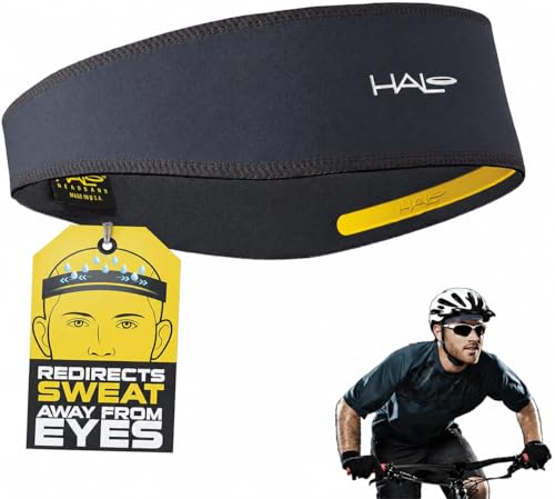 Image of Halo Headband Halo II, 2 inch Wide Sweatband Pullover Running Headband for Men and Women, No Slip with Moisture Wicking Dryline Fabric and Sweat Channeling Technology