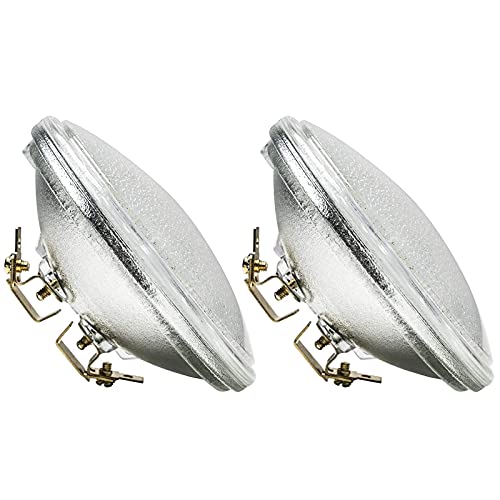 Zorykn PAR36 LED Landscape Lighting Bulbs,15W(100W Halogen Equivalent),2000LM,3000K,Super Bright LEDï¼ŒIP68 Waterpoof,with Lenses,High Concentration,12-24V Spotlight Bulbs,Non-dimmable(2 Pack)