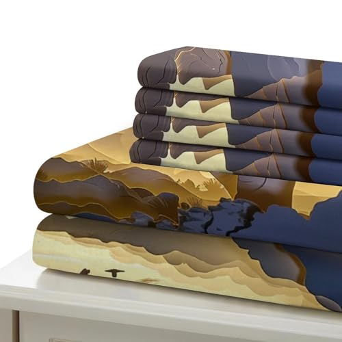 Housse de couette éléphants et fourmis 3D en microfibre Super King 260x220cm