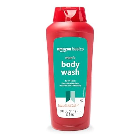 Amazon Basics Sport Scent Body Wash Cover