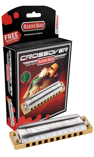 Hohner AUS-M2009BX-C-COMBO-STD Marine Band Crossover Harmonica thumb #6