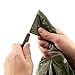 Survival Frog Tact Bivvy 2.0 Emergency Sleeping Bag w/Stuff Sack, Carabiner, Survival Whistle, ParaTinder - Compact, Lightweight, Waterproof, Reusable, Thermal Bivy Sack Cover, Shelter Kit