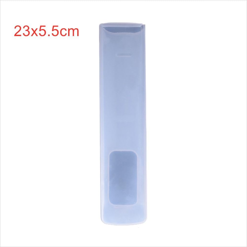 Custodia protettiva in silicone impermeabile per TV condizionatore d'aria, antiscivolo, impermeabile, antipolvere, custodia protettiva per telecomando (16 x 5 cm)