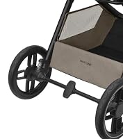 Maxi-Cosi Oxford Plus Baby Kinderwagen, 2-in-1 Set, mit Babywanne, 0–4 Jahre, 0–22 kg, kompakt zusammenklappbar, Sanfte Federung, 3 Liegepositionen, 10 kg großen Aufbewahrungskorb, Twillic Truffle – Ansicht 5