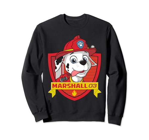 Sweatshirt Paw Patrol Marshall anti-froid pour enfants passionnés de pompiers