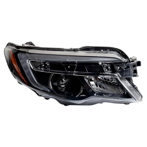 Image of TRQ Passenger Side Headlight Assembly Halogen Compatible with 2016-2020 Honda Pilot LX 2017-2020 Ridgeline Without LED Daytime Running Lights HO2503165