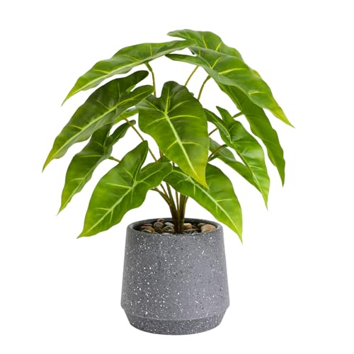 Artificial Plants Indoor in Pot Fake Succulents Plants in Potted 33cm Large Fake Green Plant Faux Green Leaf Potted for Home Desk Living Room Decor Artificial Plants Indoor in Pot Fake Succulents Plants in Potted 33cm Large Fake Green Plant Faux Green Leaf Potted for Home Desk Living Room Decor