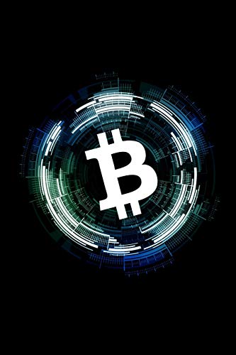 Bitcoin Notebook: Blue Bitcoin Crypto Notebook to Write in ~ Small 6" X 9"