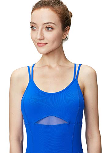 Image of LOVESOFT Workout Jumpsuits for Women Sleevesless Bodycon Backless Unitard