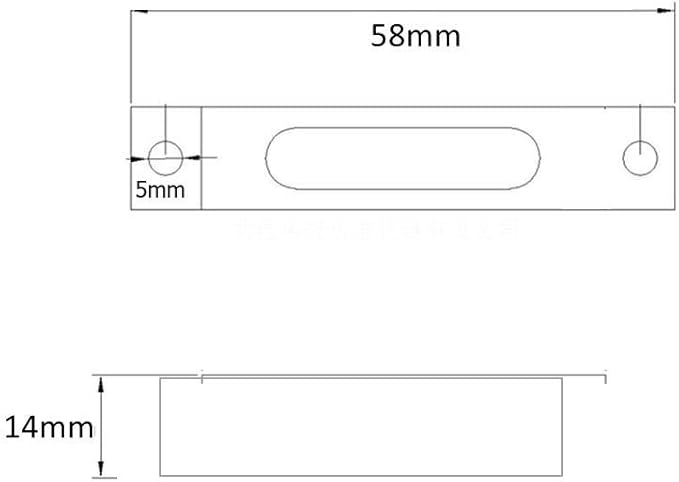 Nivel de Burbuja de Precisión en Metal, Vial de Vidrio, 58mm miniatura 3