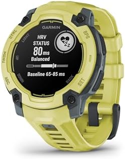 Instinct® E 45mm, Rugged Outdoor GPS Smartwatch, 24/7 Health Monitoring, Wrist-Based Heart Rate, Up to 16 Days of Battery Life, Electric Lime