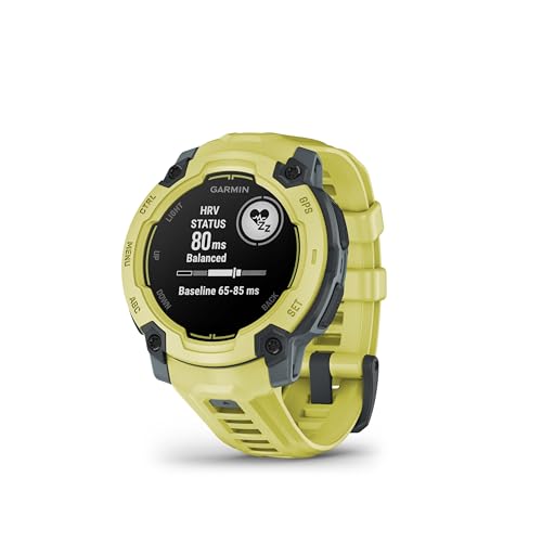 Image of Garmin Instinct E 45mm, Rugged Outdoor GPS Smartwatch, 24 /7 Health Monitoring, Wrist-Based Heart Rate, Up to 16 Days of Battery Life, Electric Lime