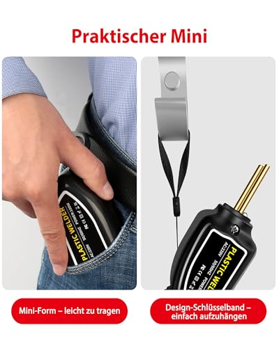 Miniatura 7 de 100w Soldador De Plastico: Máquina De Soldadura De Plástico Kit De Reparación De Parachoques De Coche Grapadora De Calor Con 200 Grapas