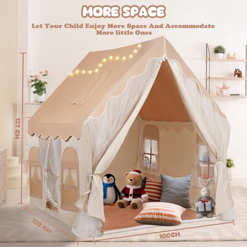 Tienda juego para la decoración de la habitación con colgantes de arcoíris 3