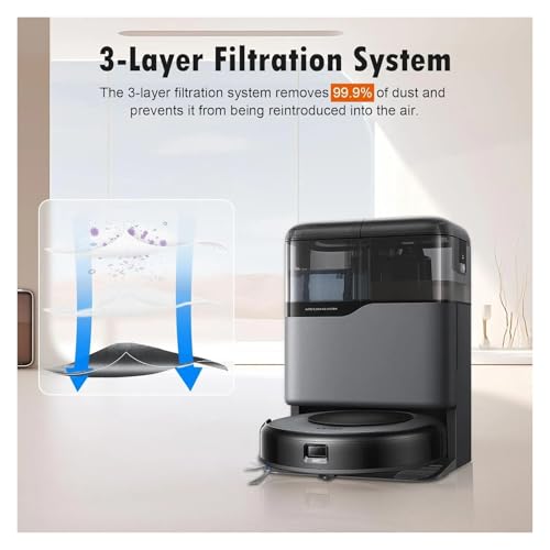 Sac à poussière pour Eufy Omni C20 compatible aspirateur robot autonome - 6