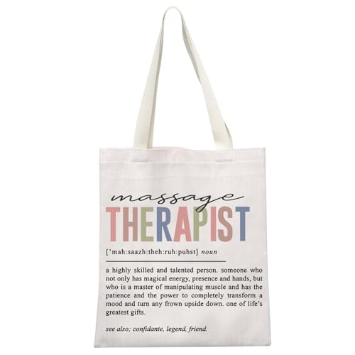 GJTIM Massage Therapist Gift Tote Bag For Masseuse & Massotherapist