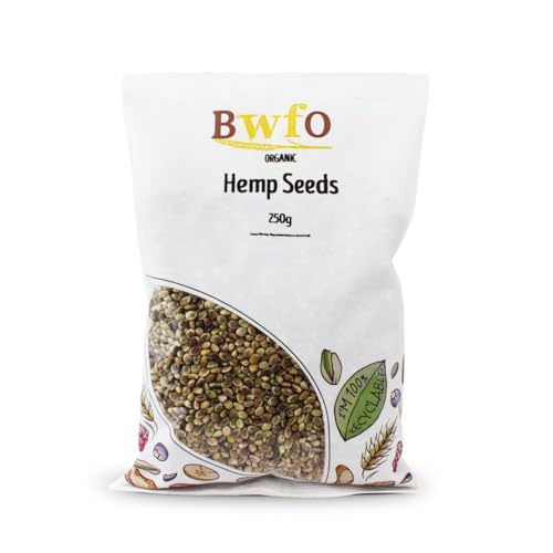 Organic Hemp Seeds 250g (BWFO)