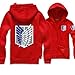 Ataque a Titan Shingeki Kyojin Legion Scouting Cosplay Chaquetas de Traje Abrigo...