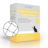 ✅ 𝗜𝗡𝗦𝗧𝗔𝗟𝗔𝗖𝗜Ó𝗡 𝗥Á𝗣𝗜𝗗𝗔 - La red de seguridad para gatos de 4x3 m es fácil de instalar para una protección perfecta. Además, la entrega incluye una cuerda de sujeción de 15 m, 15 bridas para cables, 15 ganchos y 15 tacos.