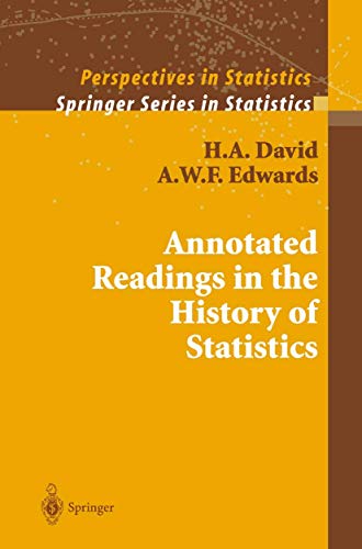 Annotated Readings in the History of Statistics (Perspectives in Statistics)