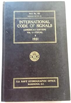 Hardcover the 1931 international code of signal vol 1( corrected reprint ) Book