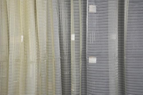 Fon Perde, Organze 1950 Krem Renk 5_3 Hazır dikilmiş Pileli 300 * 260 cm