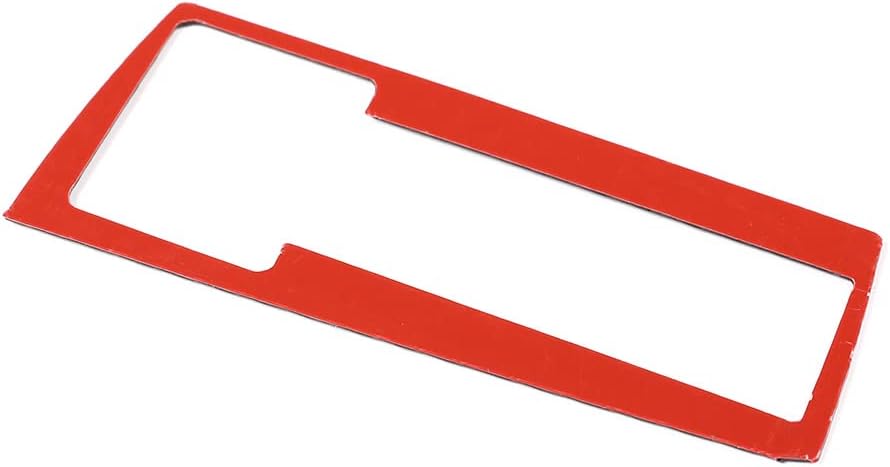 Car Headlight Adjustment Switch Frame Trim Sticker,Fit for Toyota Highlander 2009-2013 Auto Interior Accessories,Real Soft Carbon Fiber Decoration (Black Carbon Fiber)