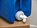 API Kirk Containers 5 Gallon Samson Stackers, Blue, 6 Pack (30 Gallons), Emergency Water Storage Kit - New! - Clean! - Boxed! Kit Includes one Spigot & Wrench
